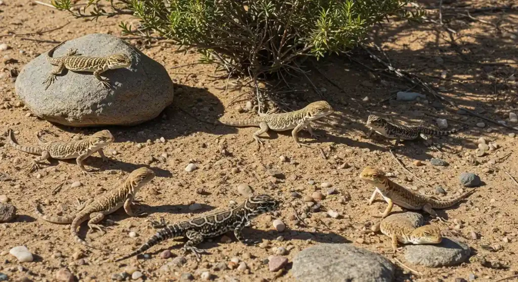 Natural Diet of Las Vegas Baby Lizards