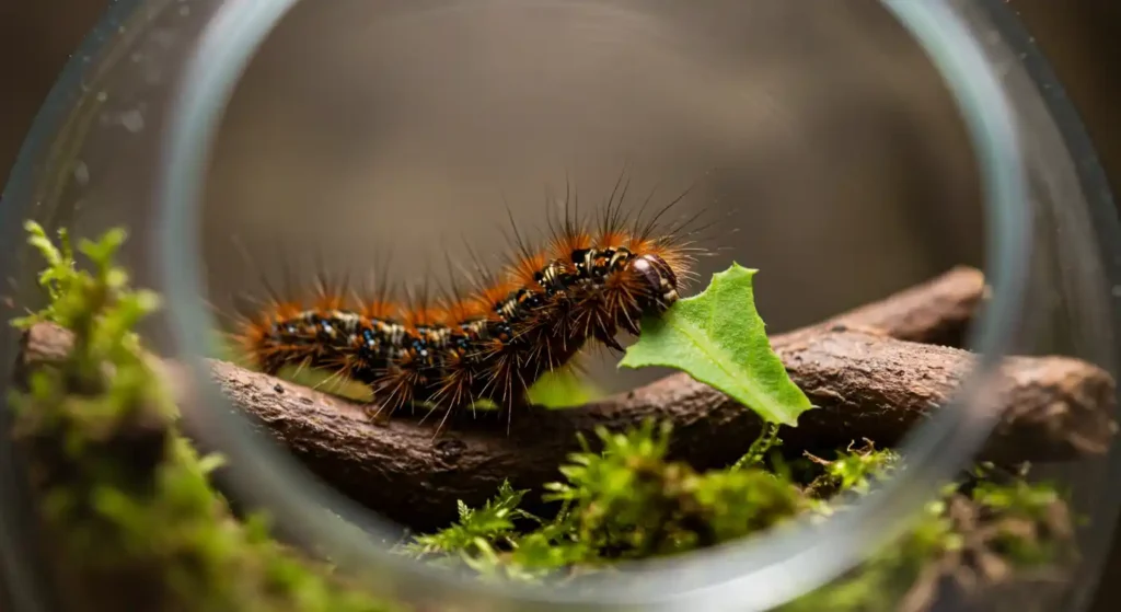 What do Woolly Bear Caterpillars Eat as Pet
