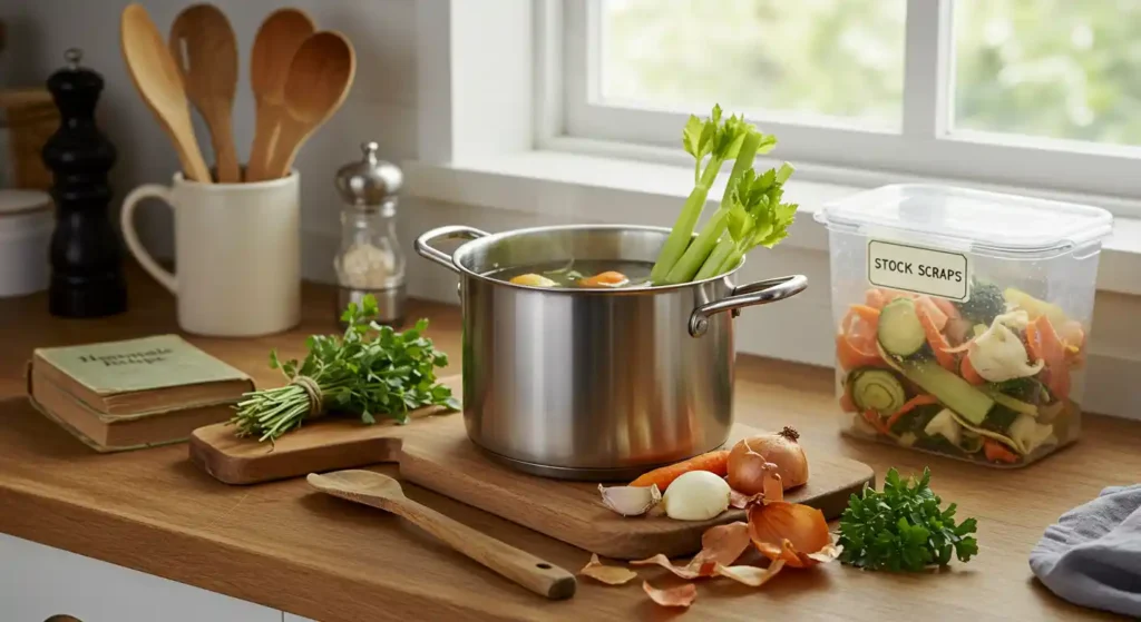 What to Do With Leftover Leaves and Stems - stock