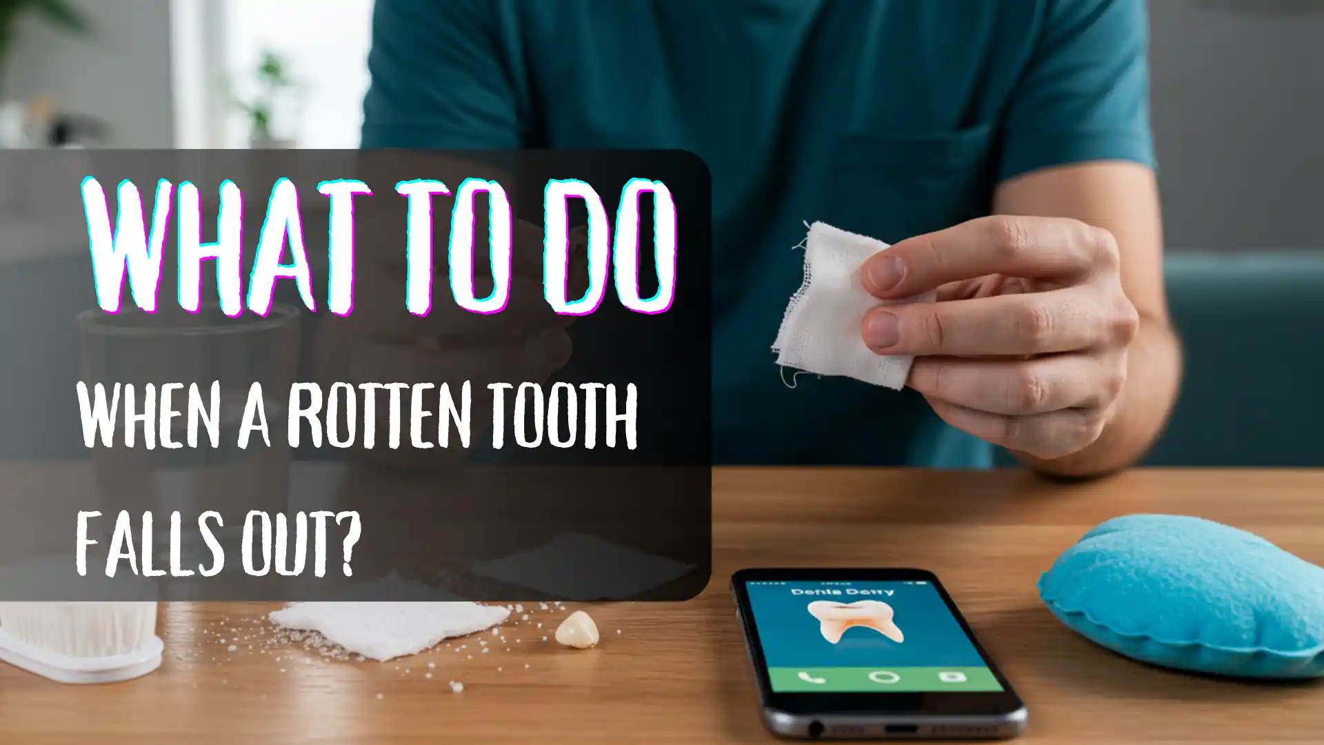 What to do When a Rotten Tooth Falls Out - cover