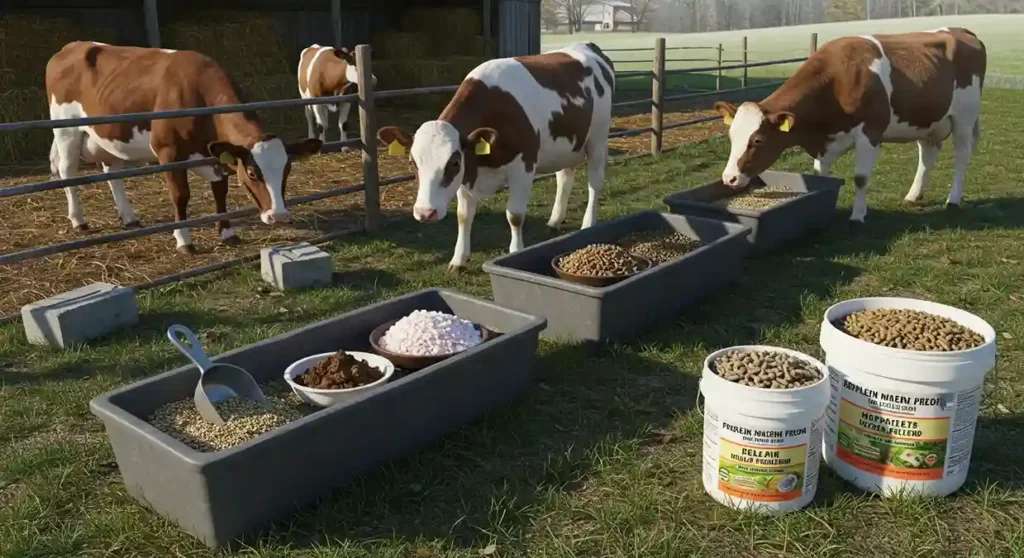 What do Mini Cows Eat - important supplements