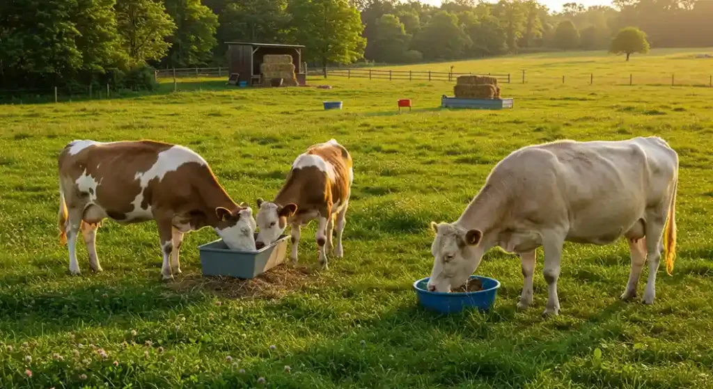 What do Mini Cows Eat - mini to senior