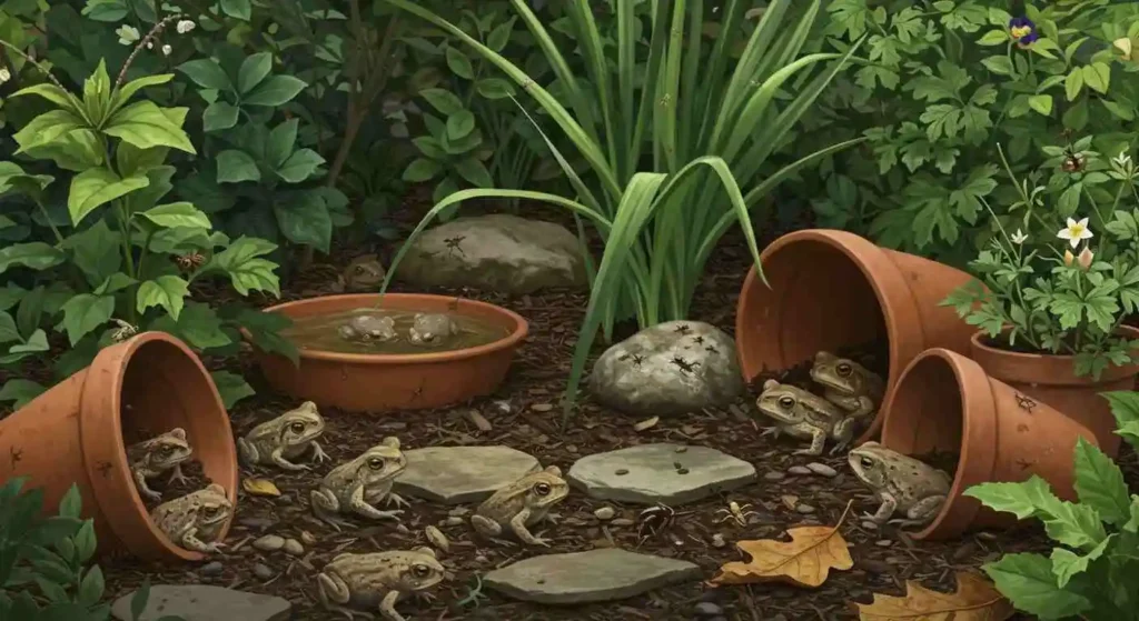 Supporting Baby Toads in Your Garden