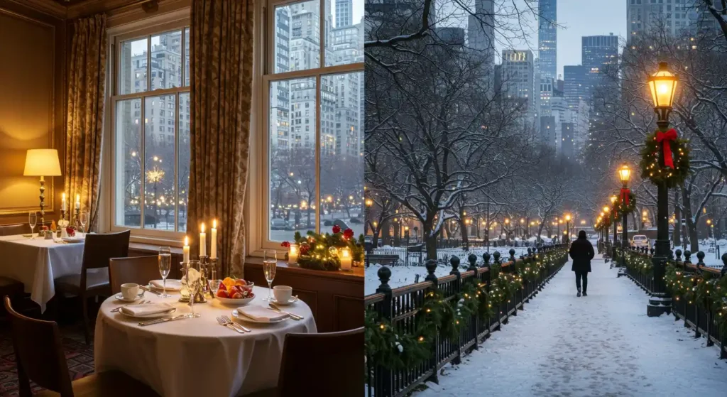 What to Do on Christmas Day in NYC - morning magic