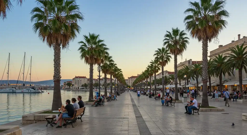 What to do in Split Croatia - riverside