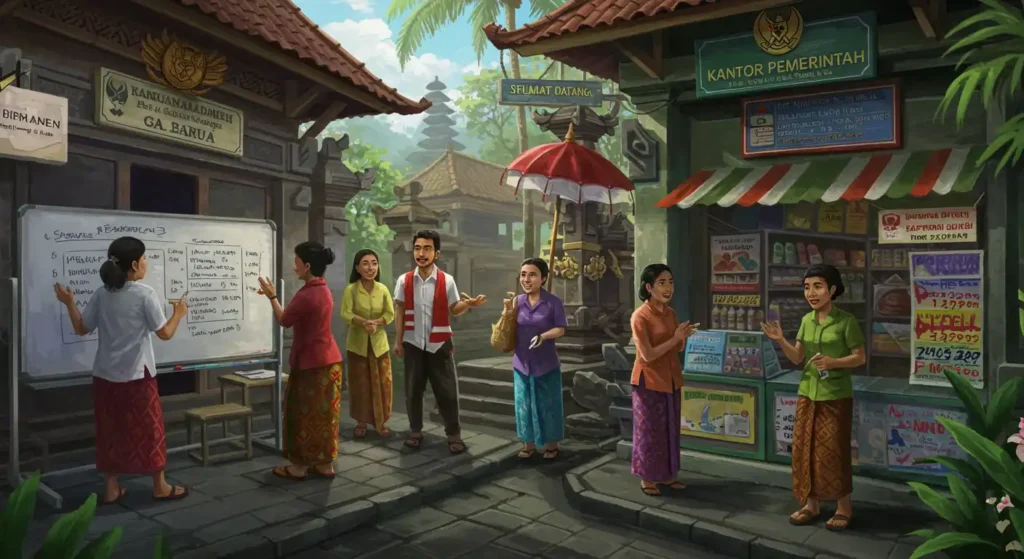 Indonesian in Bali