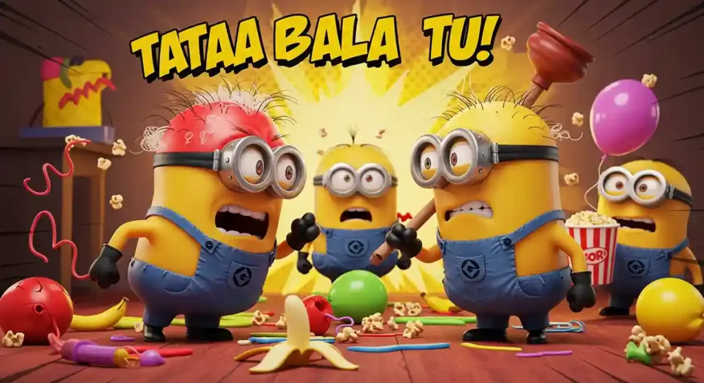 Tatata Bala Tu in minion language