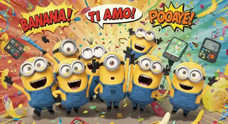 What Language do the Minions Speak cover