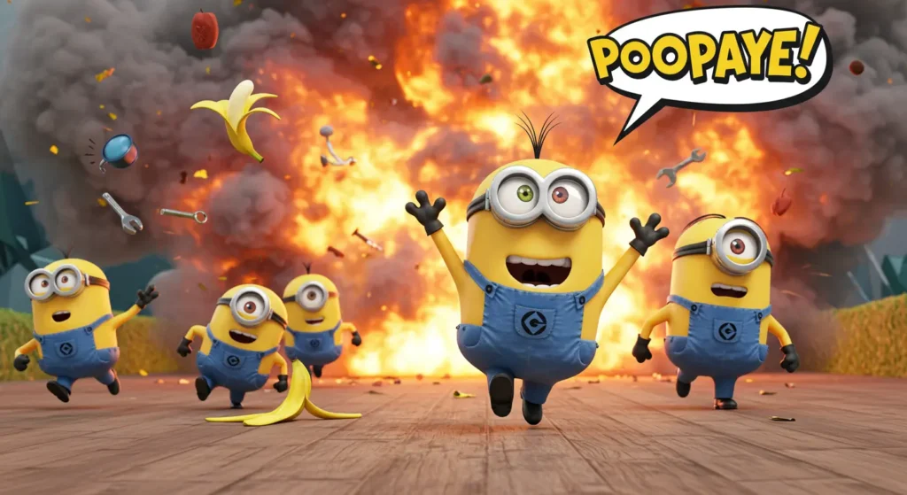 poopaye in minion language